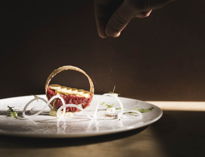Tartar als Gourmet Gericht im Artifex