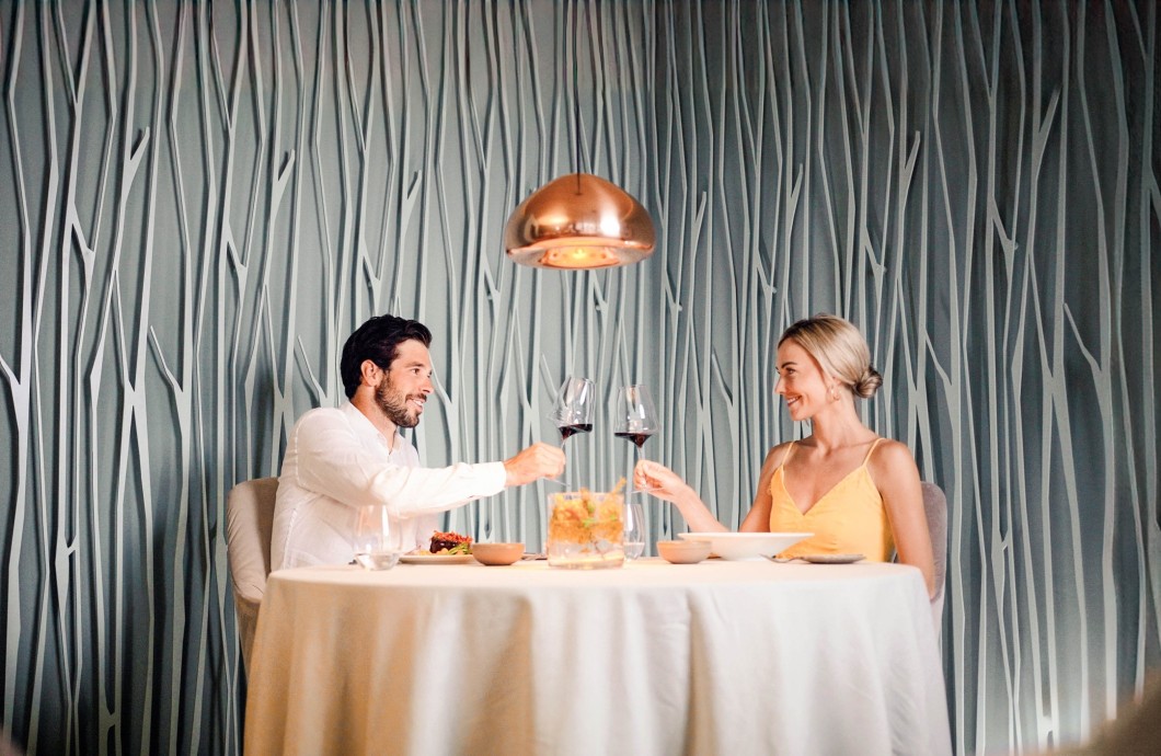 Cosy atmosphere in the dining room